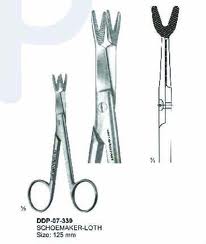 KÉO Y TẾ PHẨU THUẬT Schoemaker Ligature Scissors 13-390 14.5cm